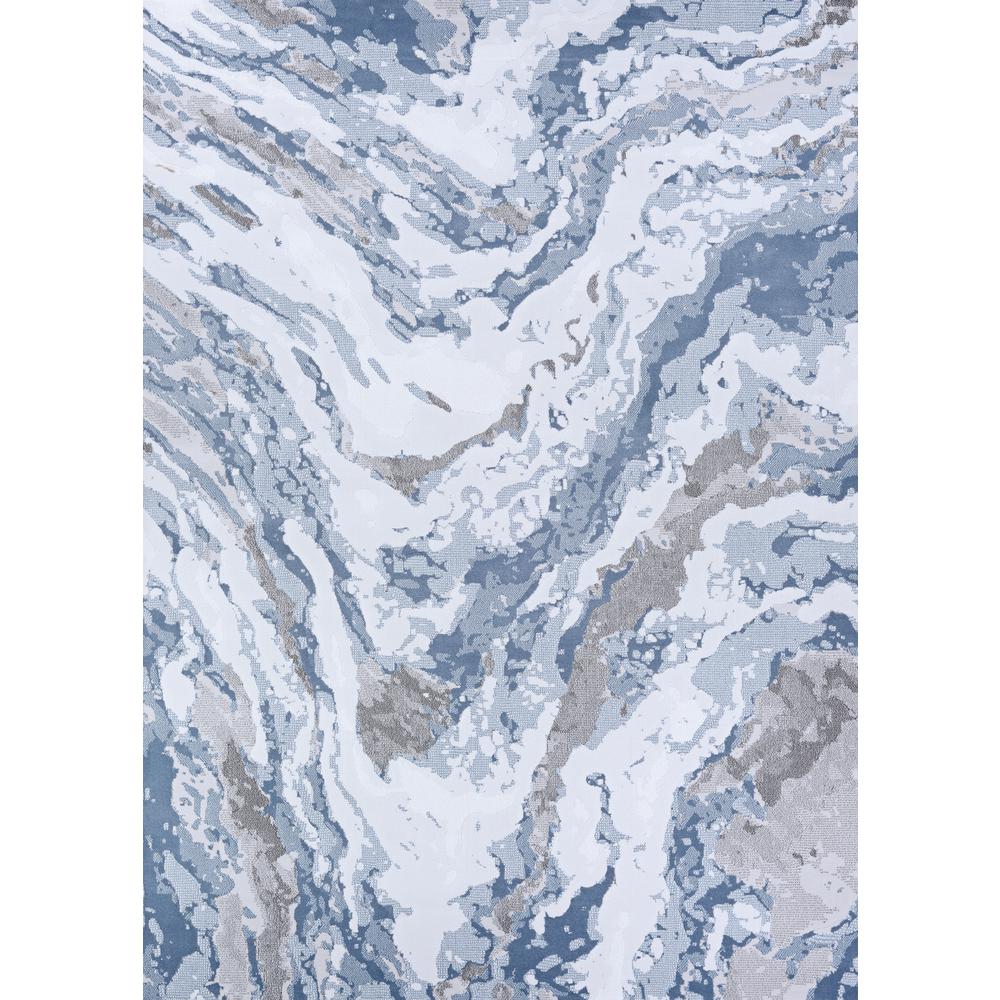 Abstract Marble- Grey/Opal 7'10" X 10'9", Area Rug. Picture 1