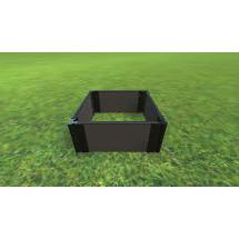 Weathered Wood 2' X 2' X 11" Raised Garden Bed - 1" Profile. Picture 6