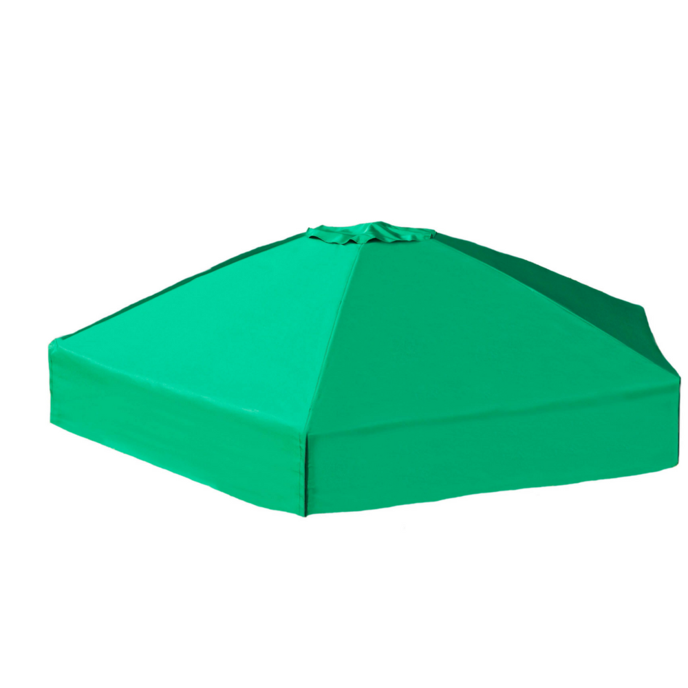 7Ft. X 8Ft. X 13.5In. Hexagonal Collapsible Sandbox Cover. Picture 2