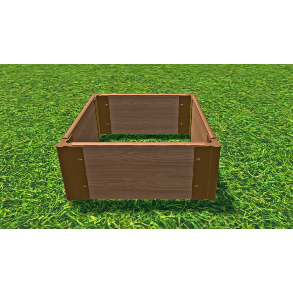 Classic Sienna 2' X 2' X 11" Raised Garden Bed - 1" Profile. Picture 6