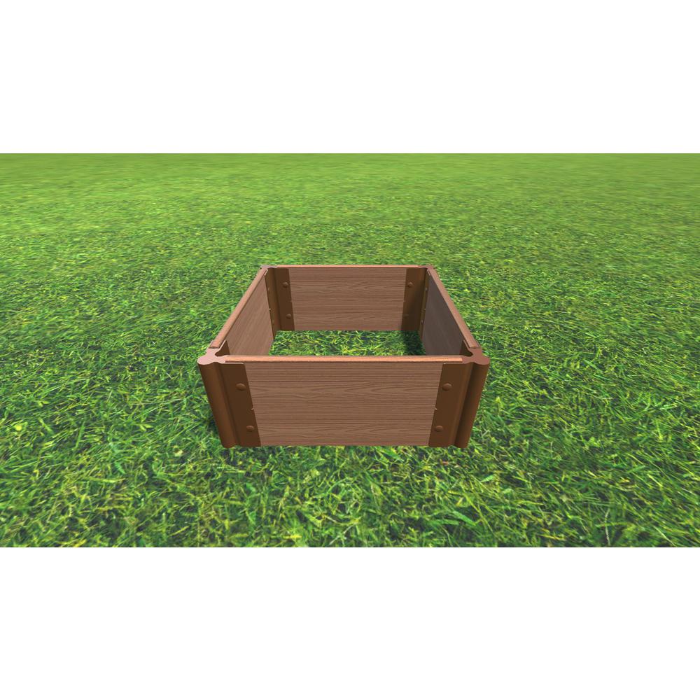 Classic Sienna 2' X 2' X 11" Raised Garden Bed - 1" Profile. Picture 2