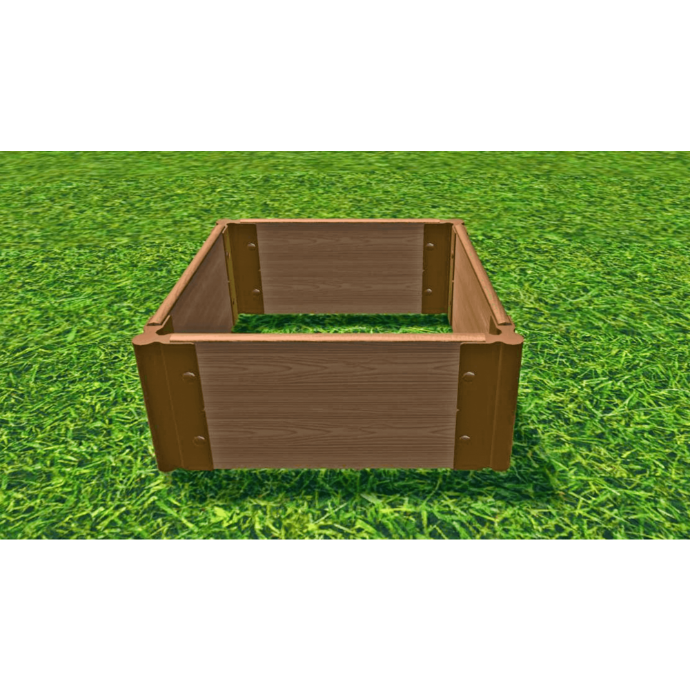 Classic Sienna 2' X 2' X 11" Raised Garden Bed - 1" Profile. Picture 4