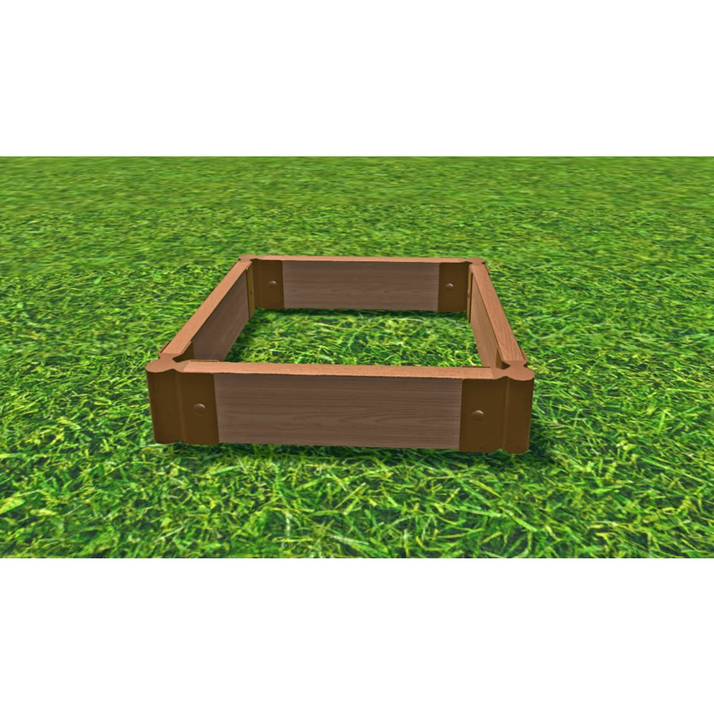 Classic Sienna 2' X 2' X 5.5" Raised Garden Bed - 2" Profile. Picture 4