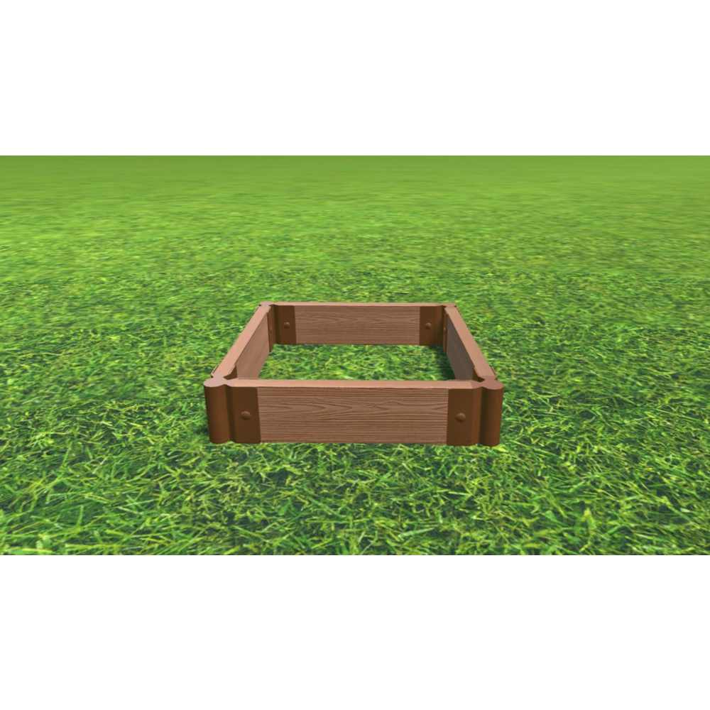 Classic Sienna 2' X 2' X 5.5" Raised Garden Bed - 2" Profile. Picture 3