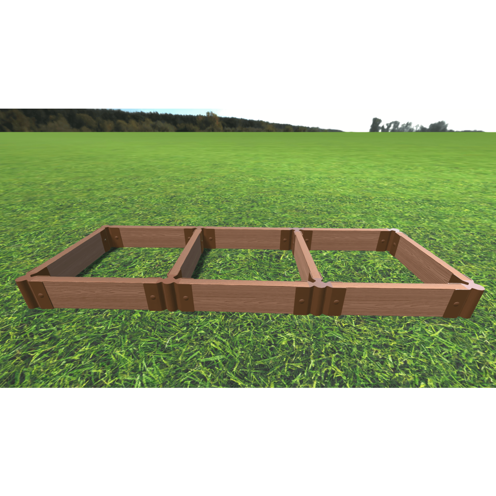 TOOL-FREE CLASSIC SIENNA 2' X 6' X 5.5" RAISED GARDEN BED - 2" PROFILE. The main picture.