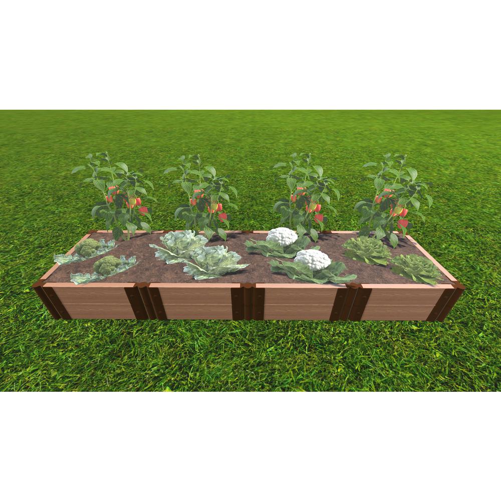 Classic Sienna 2' X 8' X 11" Raised Garden Bed (2' Sections) - 2" Profile. Picture 6