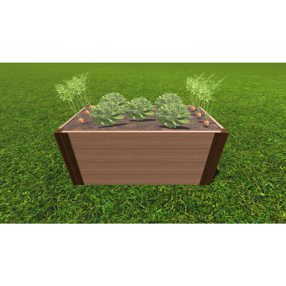 Classic Sienna 2' X 4' X 22" Raised Garden Bed - 1" Profile. Picture 5