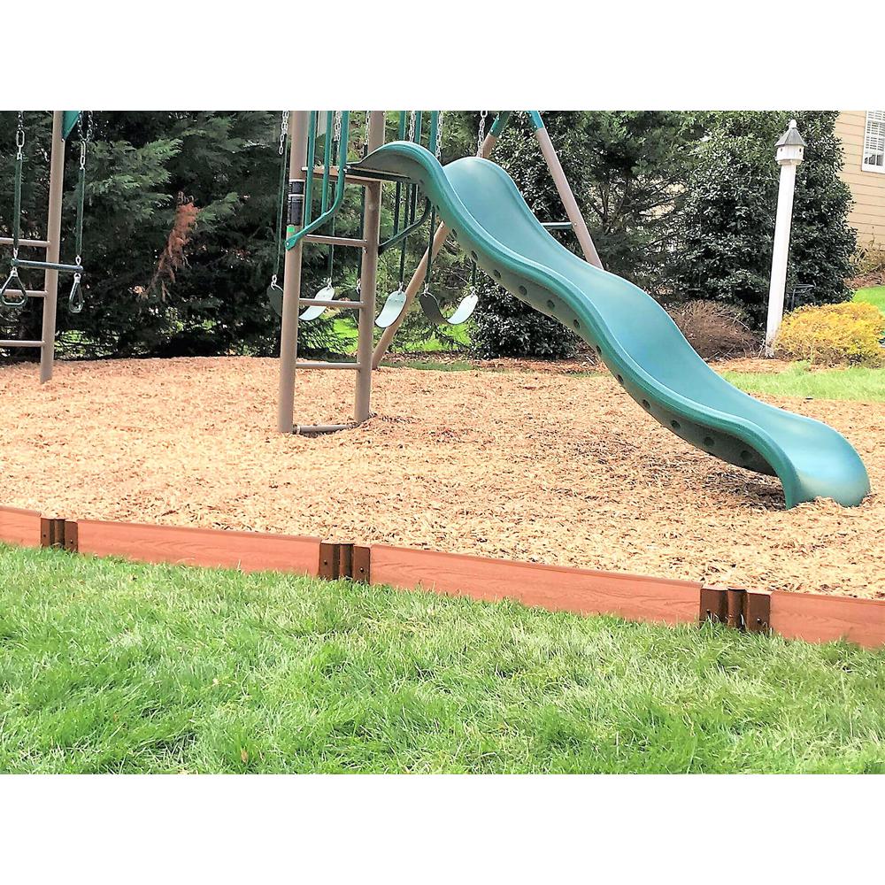 Classic Sienna Straight Playground Border 16’ – 1” Profile. Picture 3