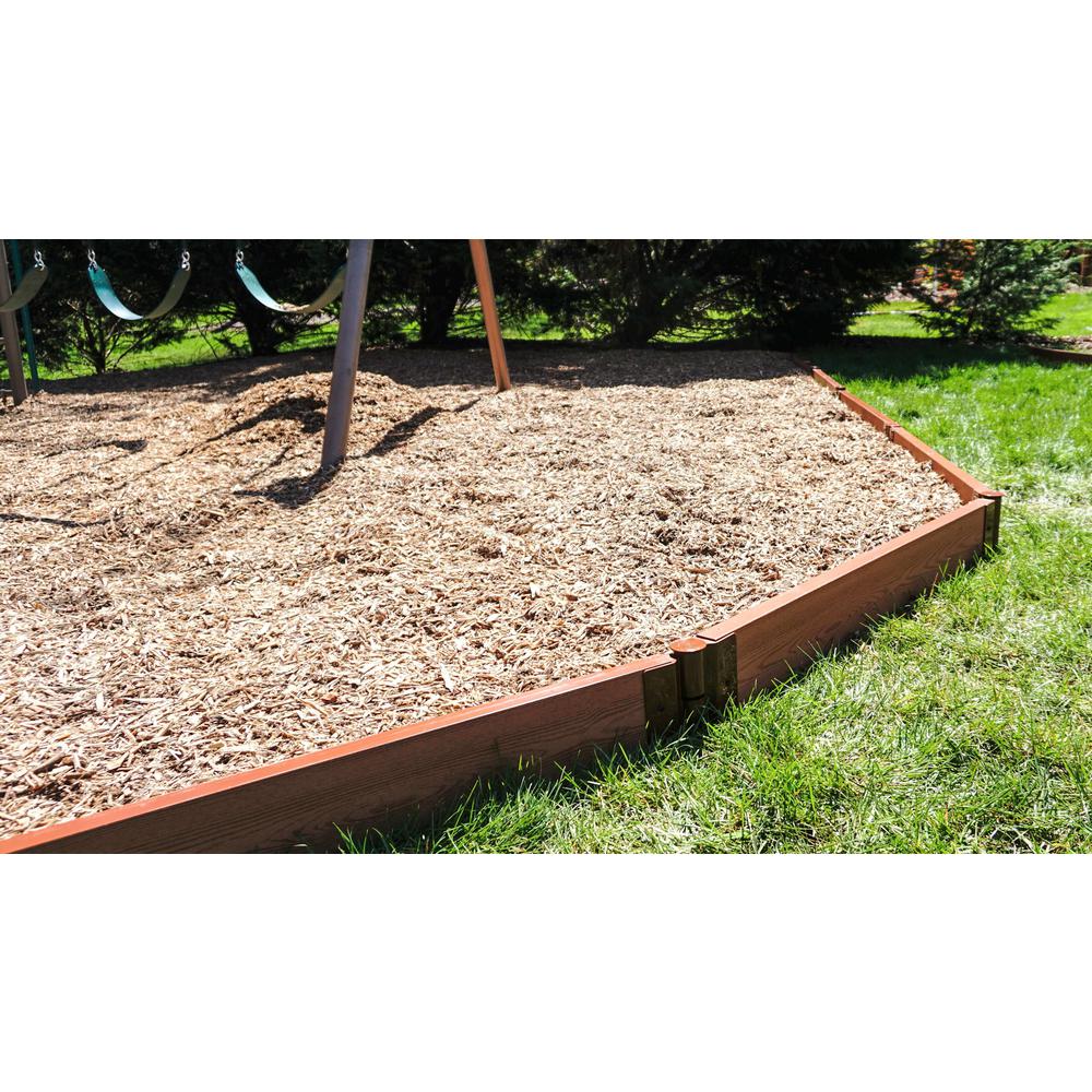 Classic Sienna Straight Playground Border 16’ – 2” Profile. Picture 6