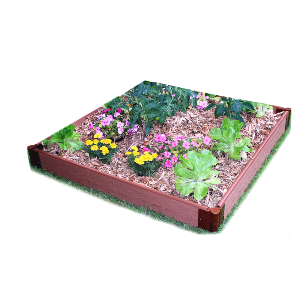 Classic Sienna Raised Garden Bed 4' X 4' X 5.5” – 1” Profile. Picture 7