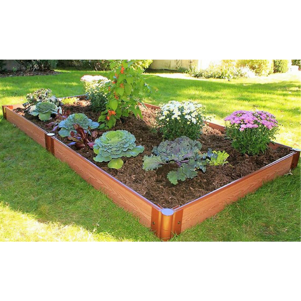 Classic Sienna Raised Garden Bed 4' X 8' X 5.5” – 1” Profile. Picture 2