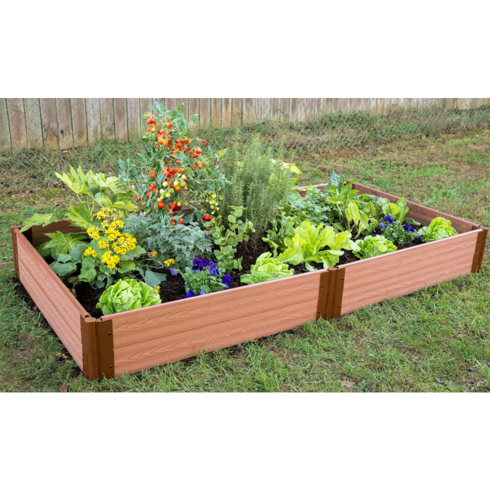 Classic Sienna Raised Garden Bed 4' X 8' X 11” – 1” Profile. Picture 3