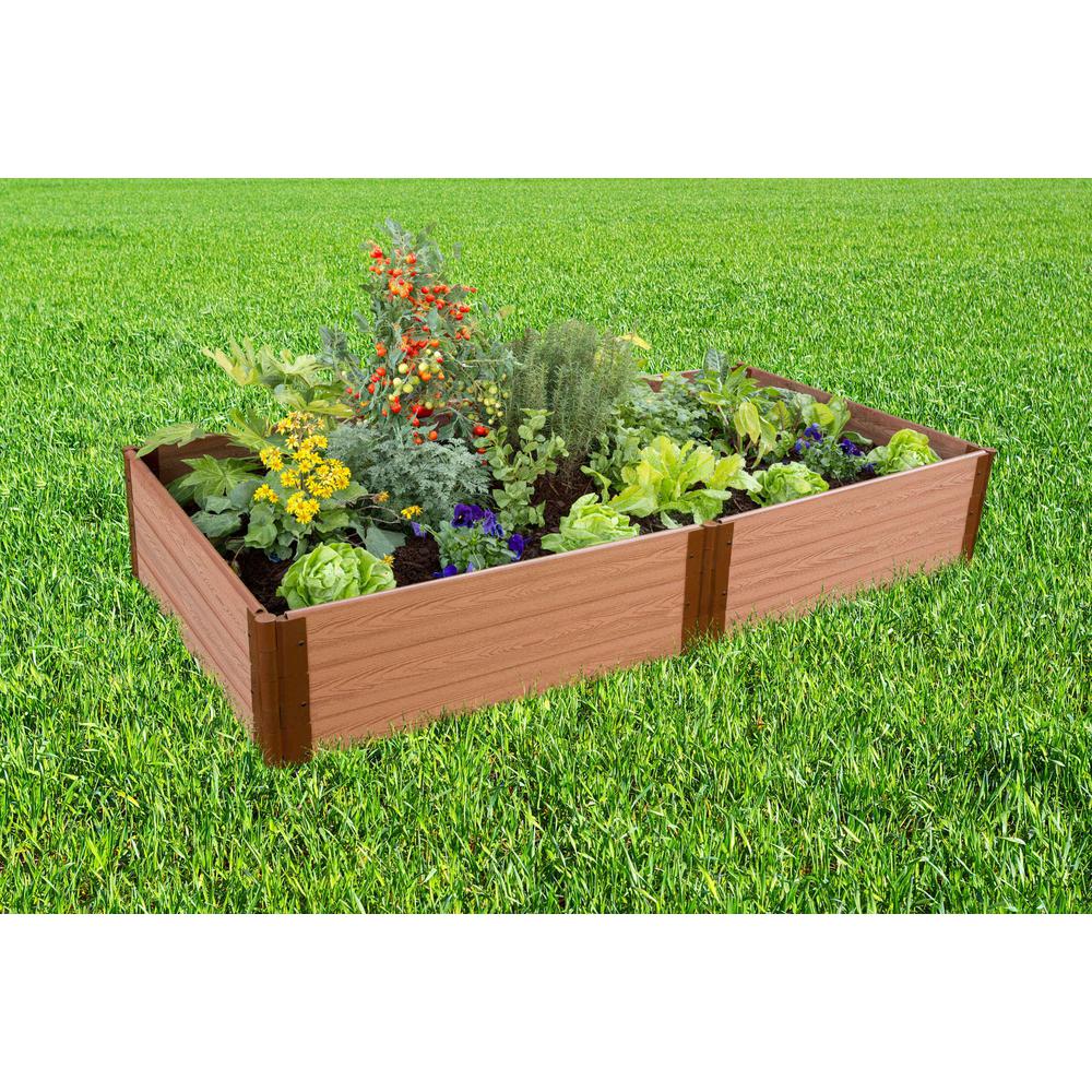 Classic Sienna Raised Garden Bed 4' X 8' X 16.5" 1 Inch Profile. Picture 10