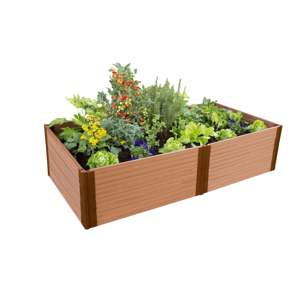Classic Sienna Raised Garden Bed 4' X 8' X 22" - 1 " Profile. Picture 2