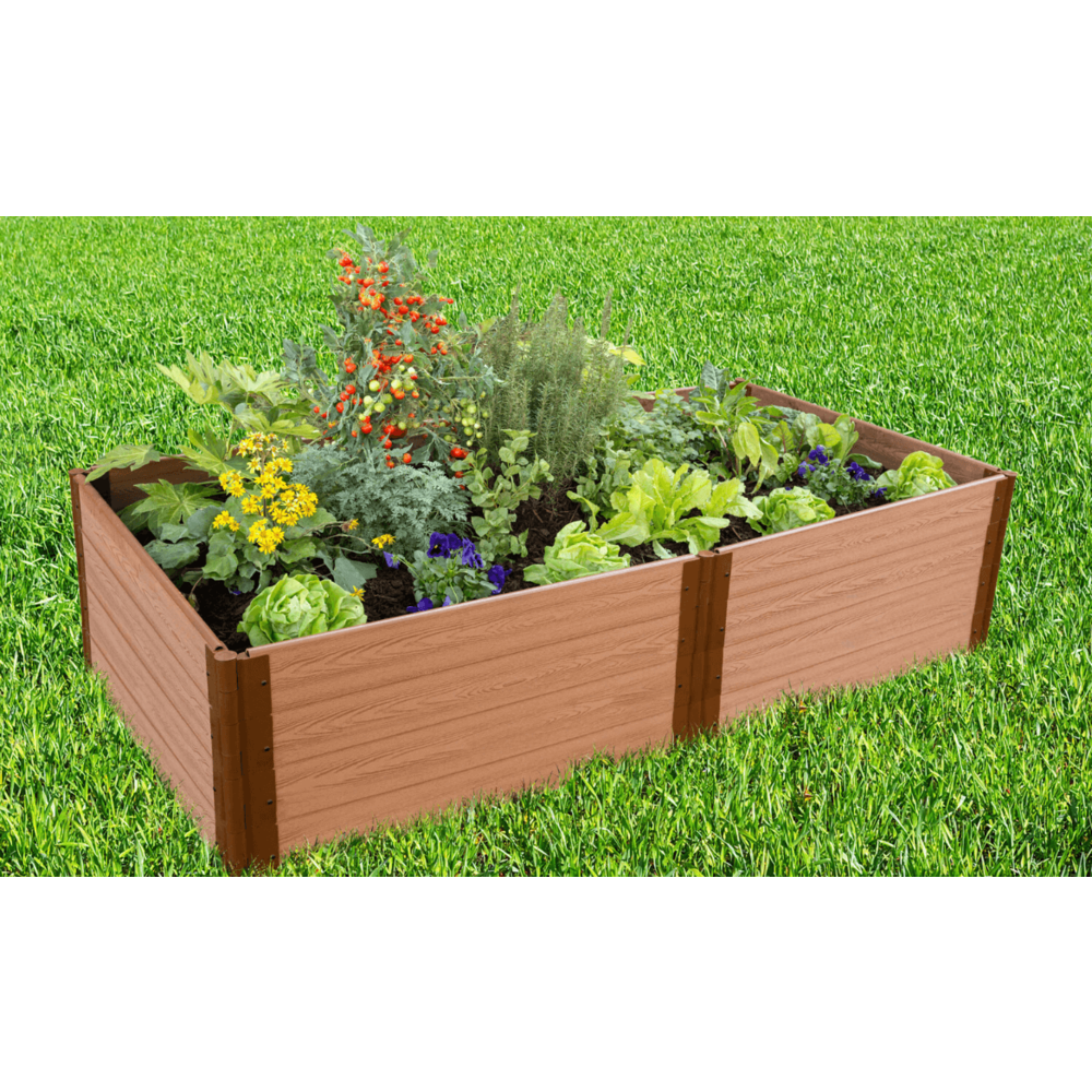 Classic Sienna Raised Garden Bed 4' X 8' X 22" - 1 " Profile. Picture 3