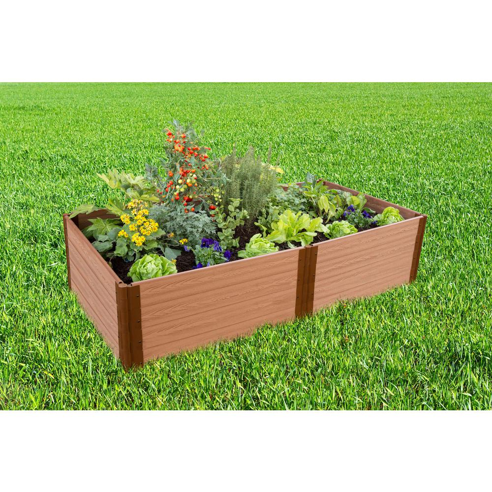 Classic Sienna Raised Garden Bed 4' X 8' X 22" - 1 " Profile. Picture 4