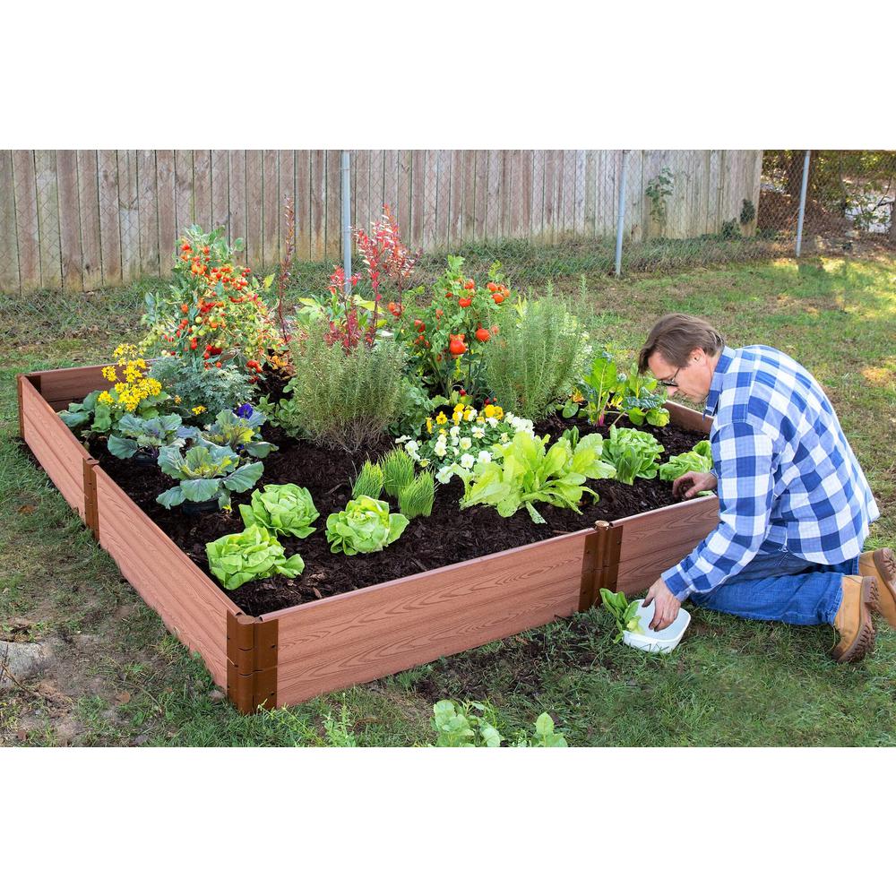 Classic Sienna Raised Garden Bed 8' X 8' X 11” – 1” Profile. Picture 11