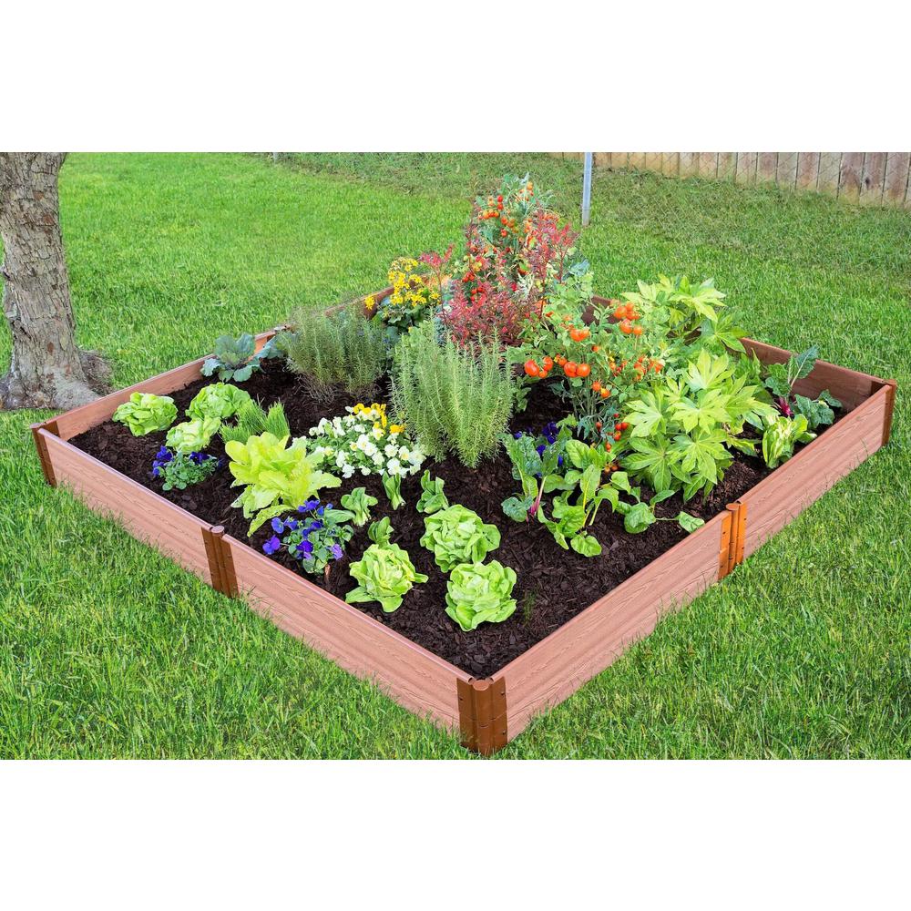 Classic Sienna Raised Garden Bed 8' X 8' X 11” – 1” Profile. Picture 3