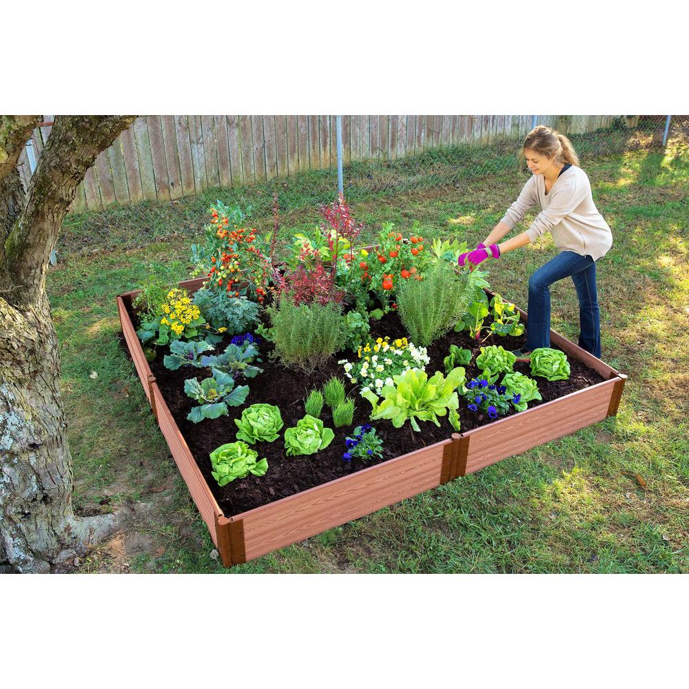 Classic Sienna Raised Garden Bed 8' X 8' X 11” – 1” Profile. Picture 10
