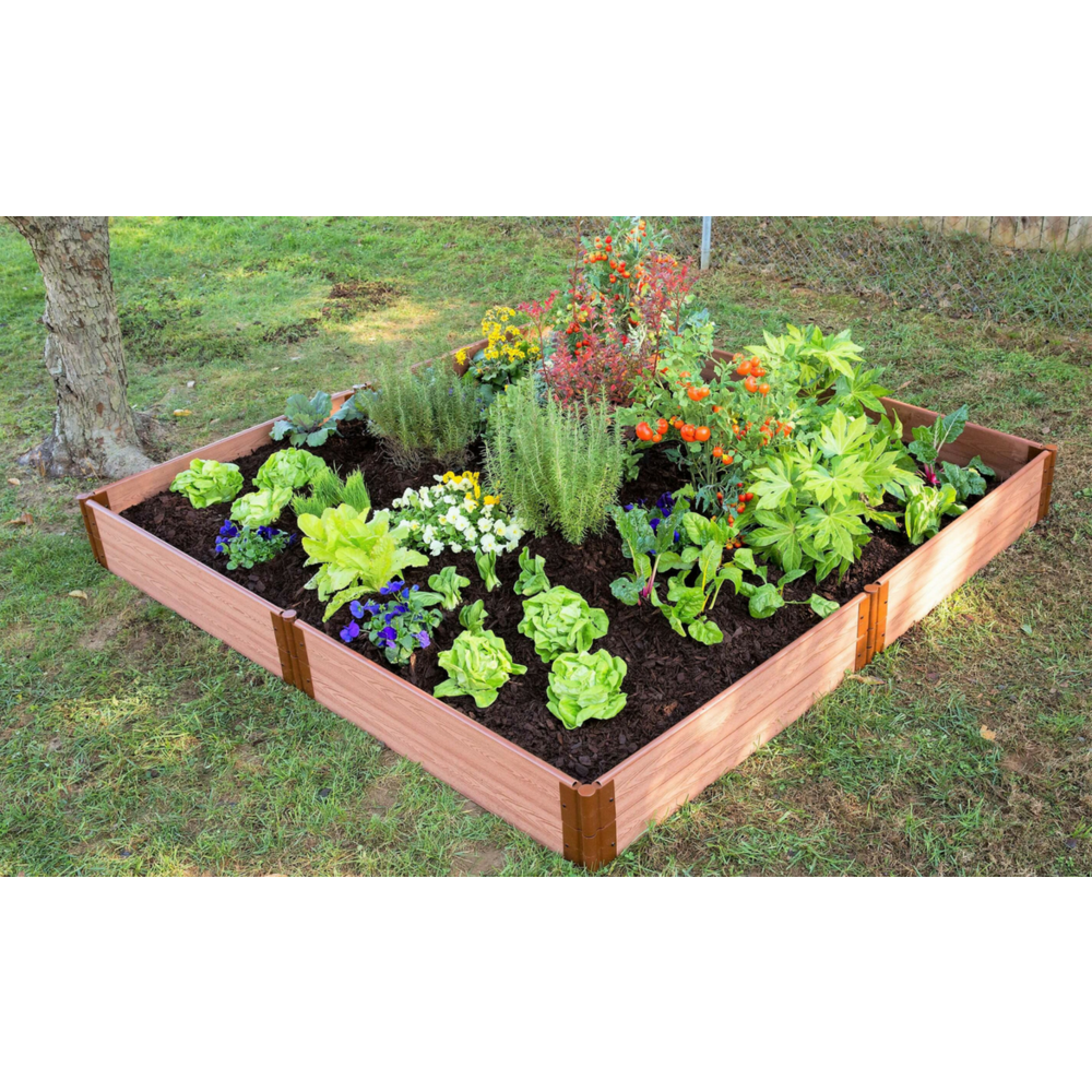 Classic Sienna Raised Garden Bed 8' X 8' X 11” – 1” Profile. Picture 5