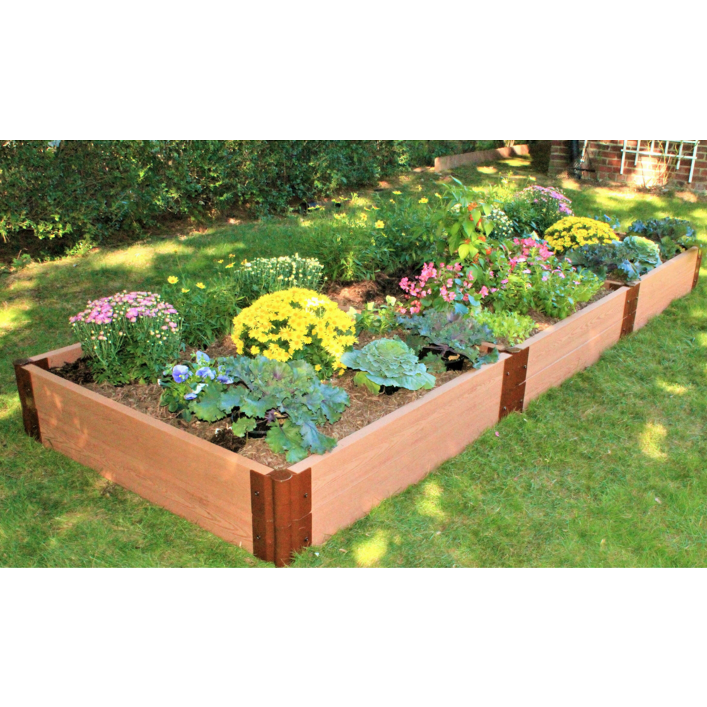 Classic Sienna Raised Garden Bed 4' X 12' X 11” – 2” Profile. Picture 6