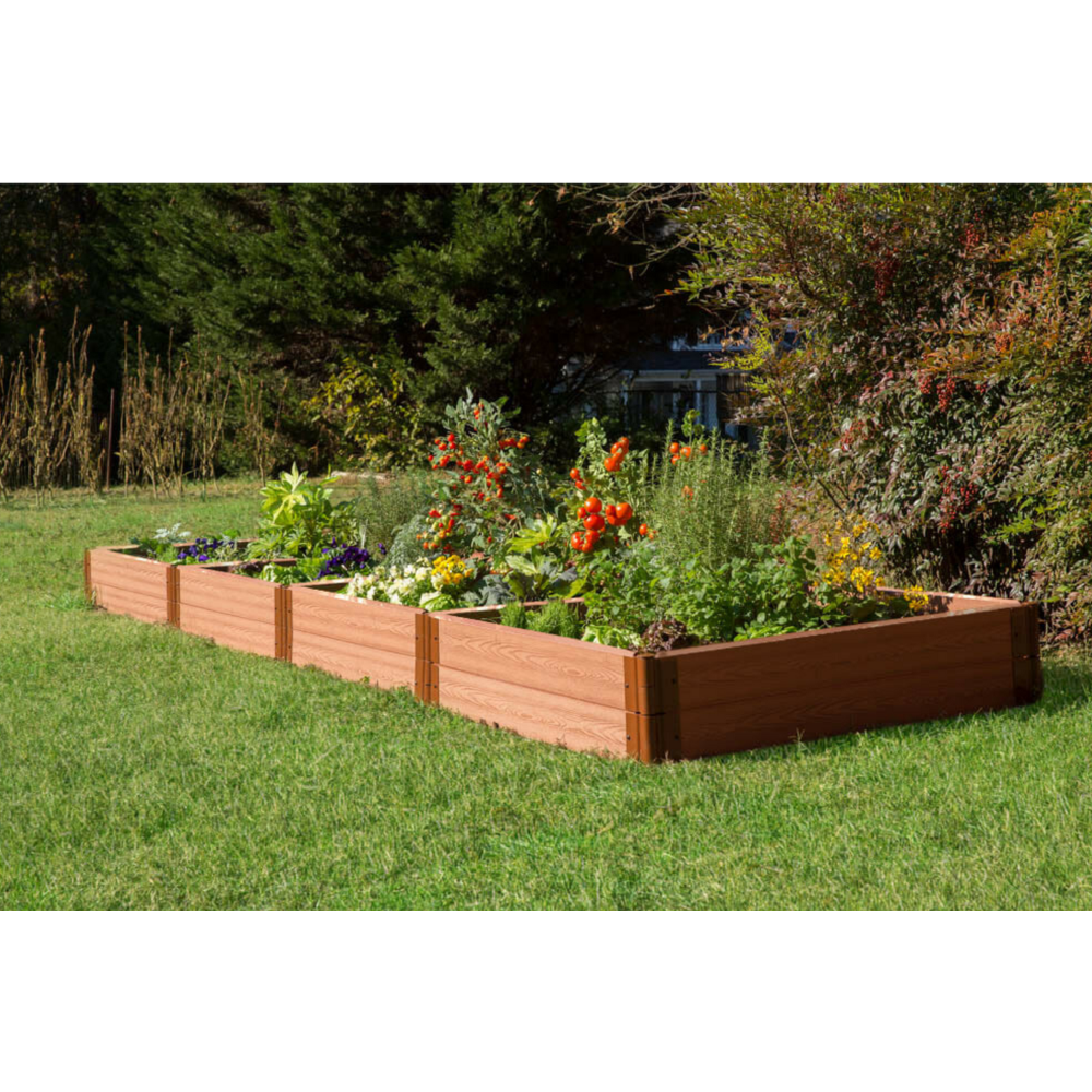 Classic Sienna Raised Garden Bed 4' X 16' X 11” – 2” Profile. Picture 4
