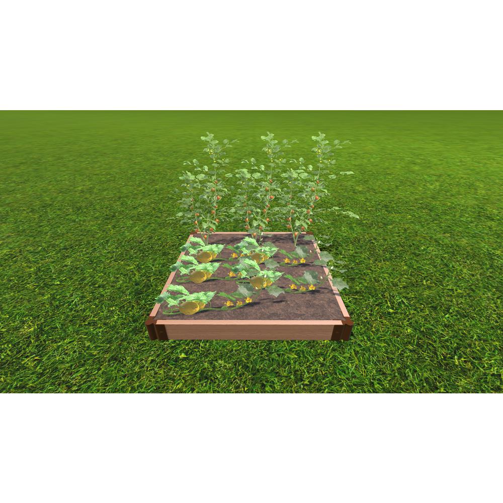 Classic Sienna Raised Garden Bed 4' X 4' X 5.5” – 2” Profile. Picture 12