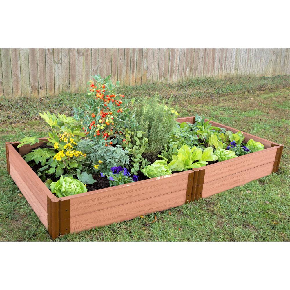 Classic Sienna Raised Garden Bed 4' X 8' X 11” – 2” Profile. Picture 2
