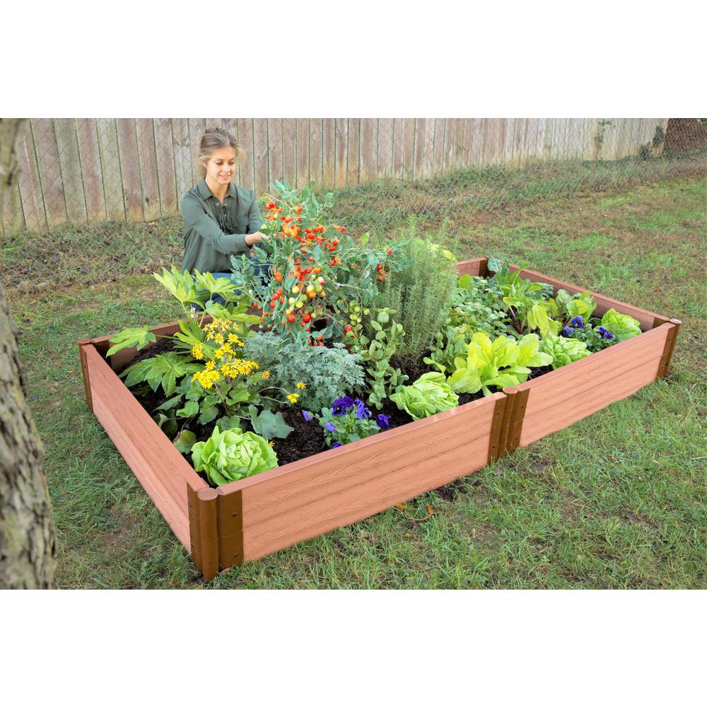 Classic Sienna Raised Garden Bed 4' X 8' X 11” – 2” Profile. Picture 5