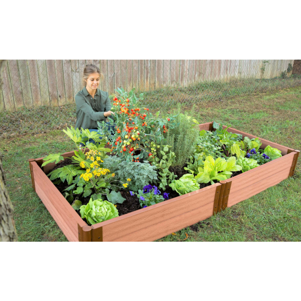 Classic Sienna Raised Garden Bed 4' X 8' X 11” – 2” Profile. Picture 7
