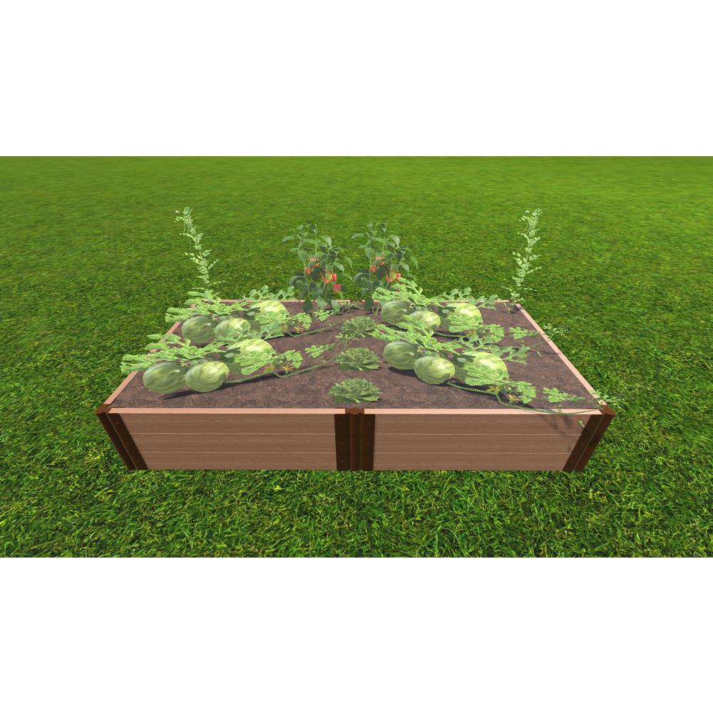 Classic Sienna Raised Garden Bed 4' X 8' X 16.5" - 2" Profile. Picture 4