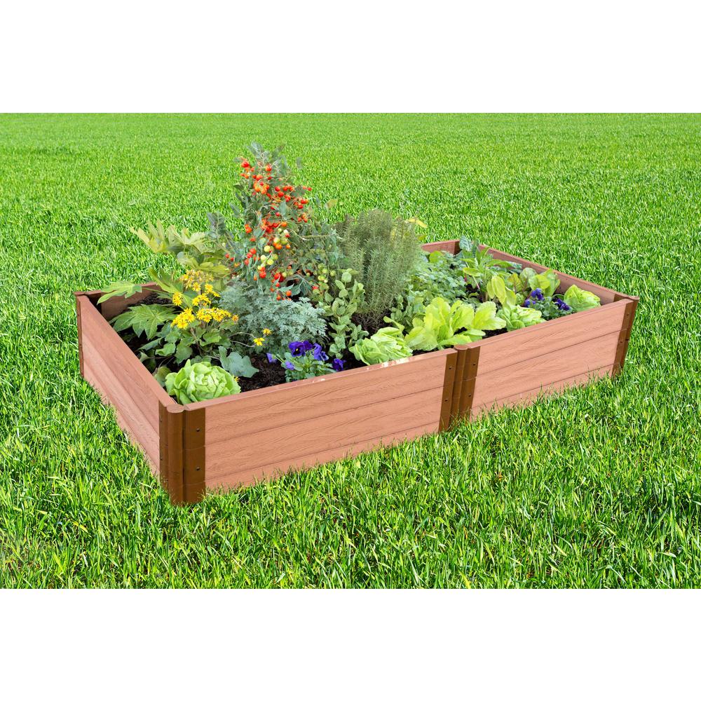 Classic Sienna Raised Garden Bed 4' X 8' X 16.5" - 2" Profile. Picture 2