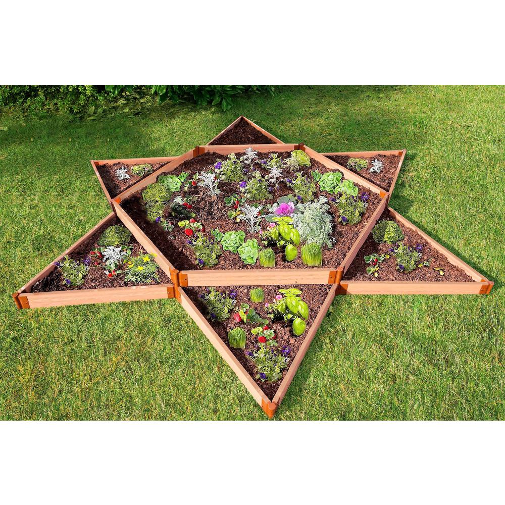Classic Sienna Raised Garden Bed Garden Star 12’ X 12’ X 11” – 2” Profile. Picture 3