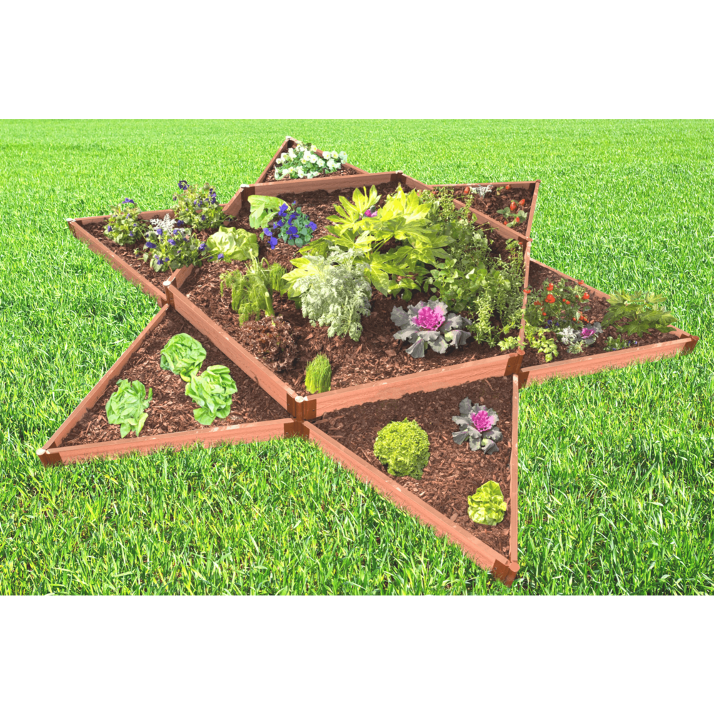 Classic Sienna Raised Garden Bed Garden Star 12’ X 12’ X 11” – 2” Profile. Picture 2