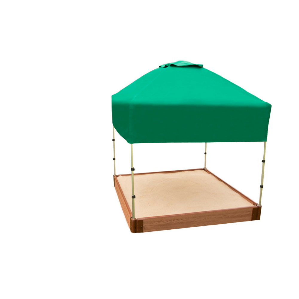 48In. X 48In.X 37In. Telescoping Square Sandbox Canopy/Cover. Picture 1