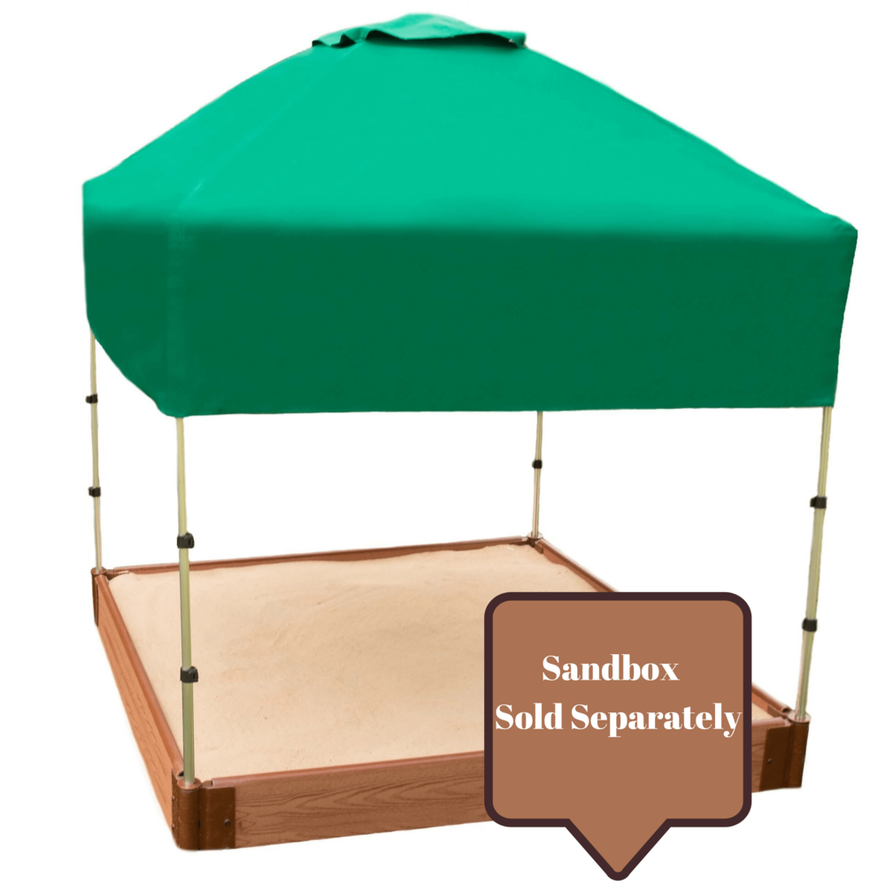 48In. X 48In.X 37In. Telescoping Square Sandbox Canopy/Cover. Picture 7