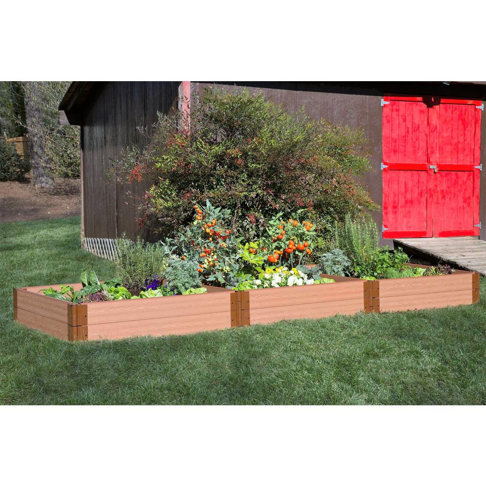 Classic Sienna Raised Garden Bed 4’ X 12’ X 11” – 1” Profile. Picture 5