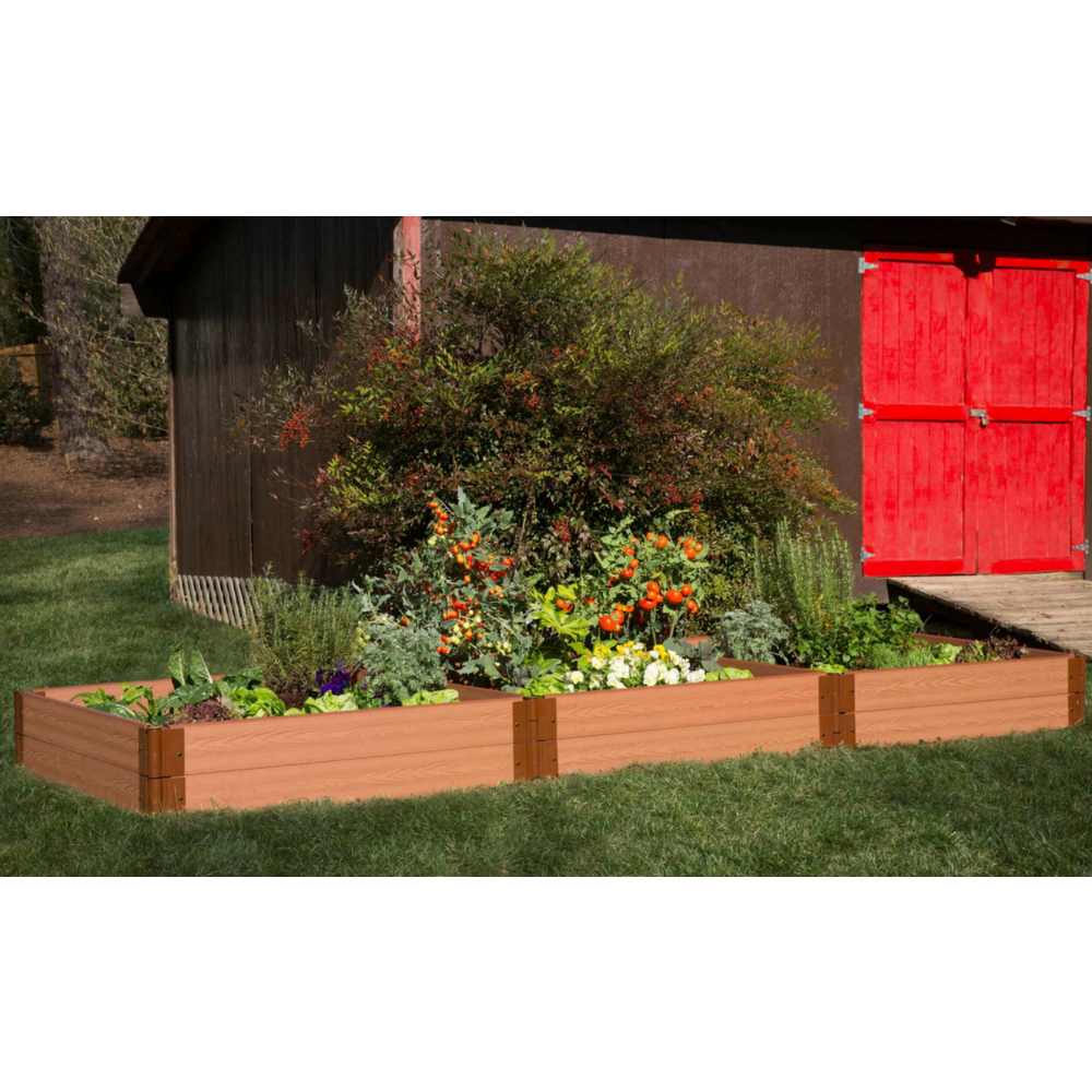 Classic Sienna Raised Garden Bed 4’ X 12’ X 11” – 1” Profile. Picture 7