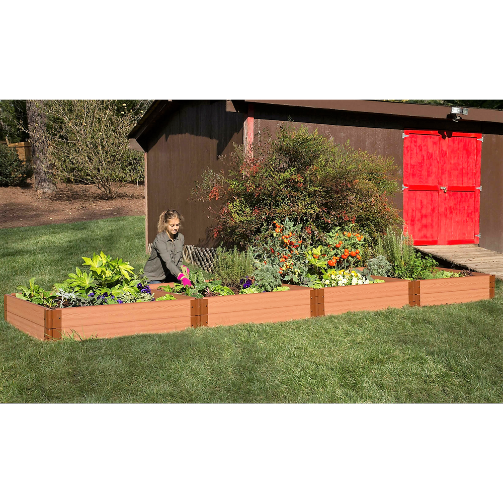 Classic Sienna Raised Garden Bed 4’ X 16’ X 11” – 1” Profile. Picture 12