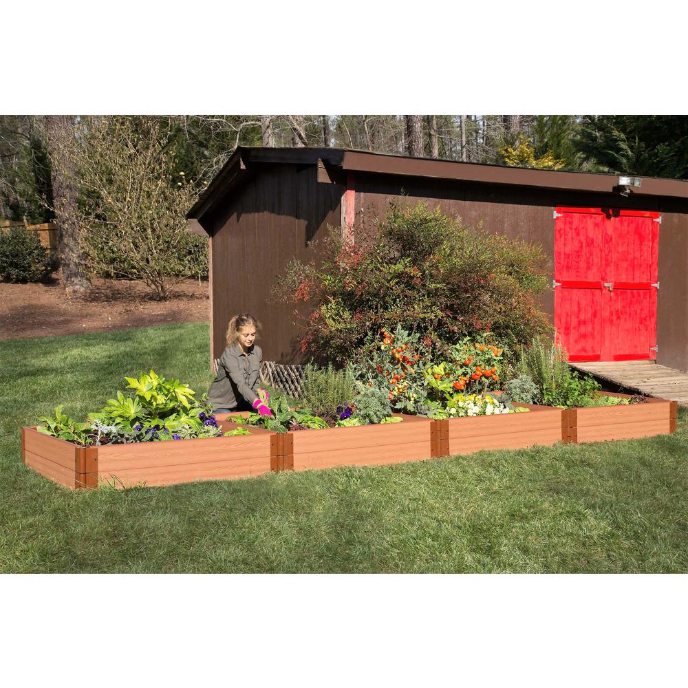 Classic Sienna Raised Garden Bed 4’ X 16’ X 11” – 1” Profile. Picture 10