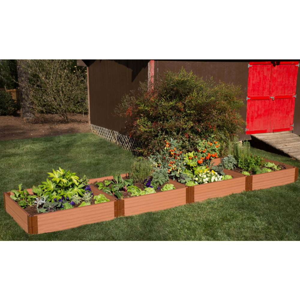 Classic Sienna Raised Garden Bed 4’ X 16’ X 11” – 1” Profile. Picture 4