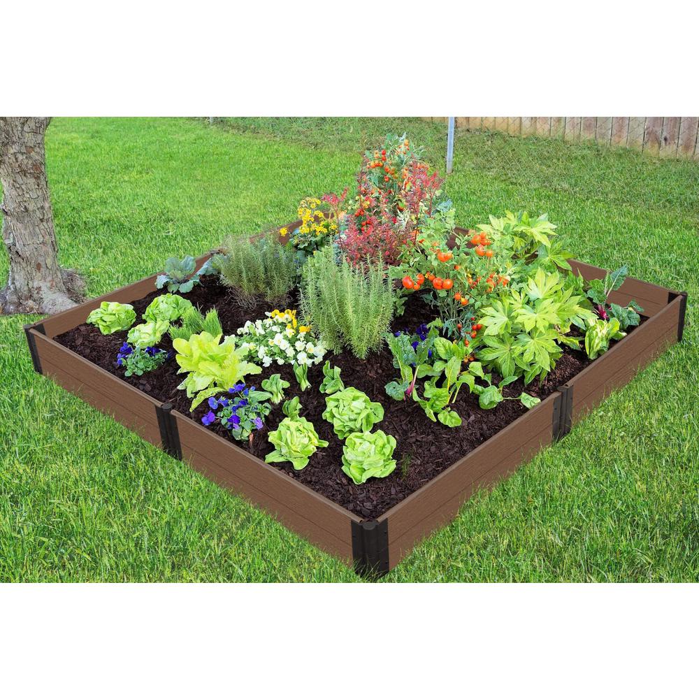 Uptown Brown Raised Garden Bed 8’ X 8’ 11” – 1” Profile. Picture 2