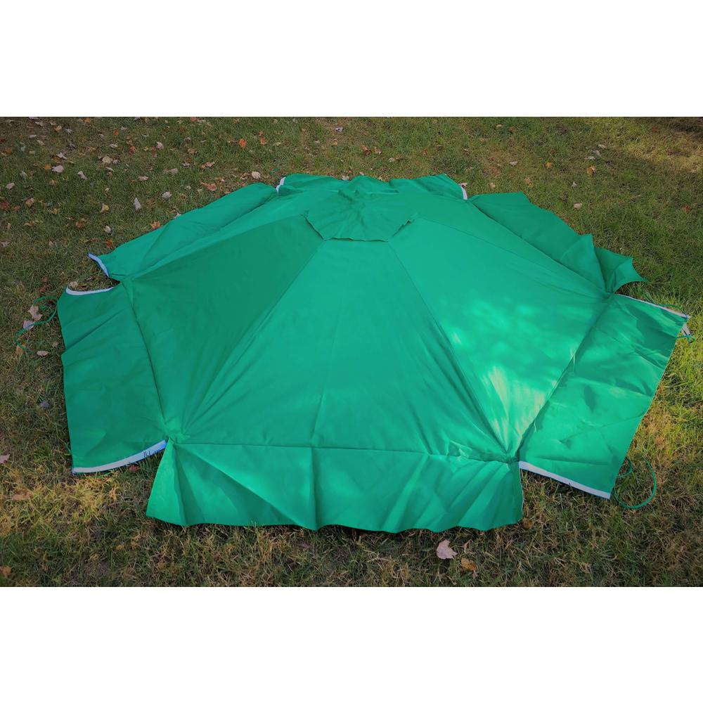7Ft. X 8Ft. X 13.5In. Hexagonal Collapsible Sandbox Cover. Picture 9