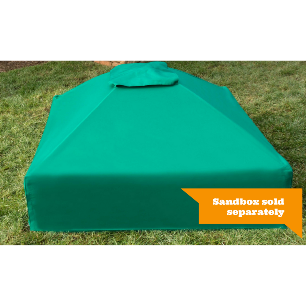 4Ft. X 4Ft. X 13.5In. Square Collapsible Sandbox Cover. Picture 5