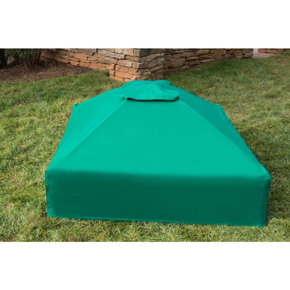 4Ft. X 4Ft. X 13.5In. Square Collapsible Sandbox Cover. Picture 3