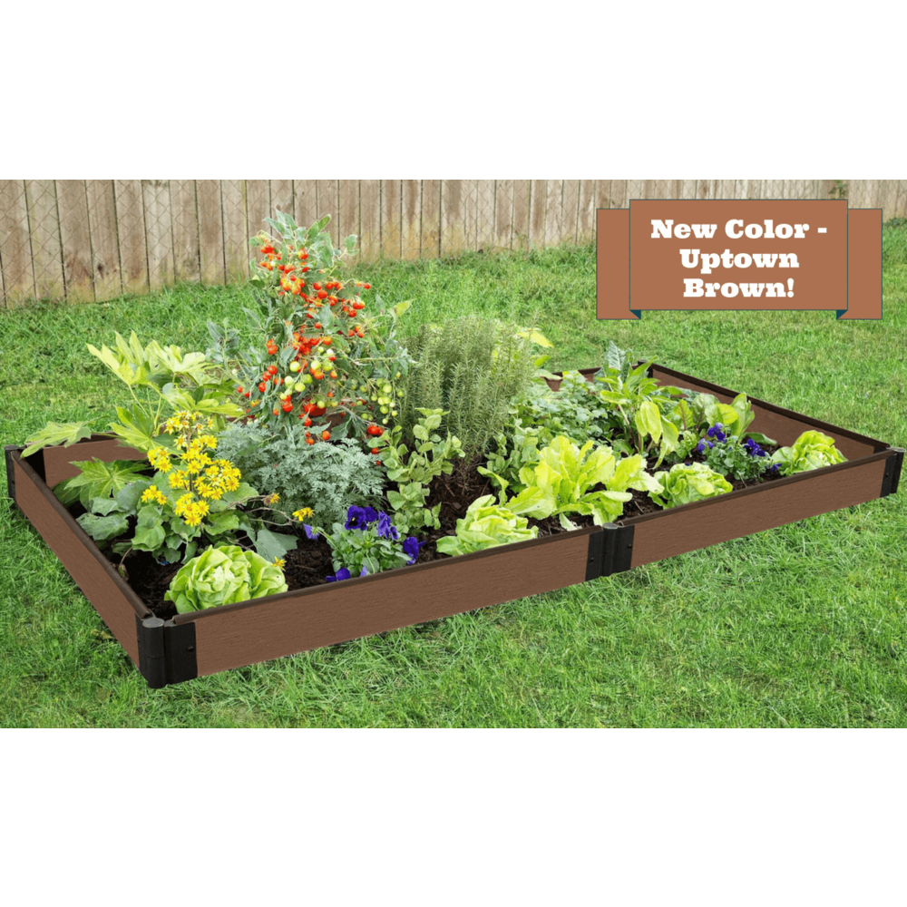 Uptown Brown Raised Garden Bed 4' X 8' X 5.5” – 1” Profile. Picture 4