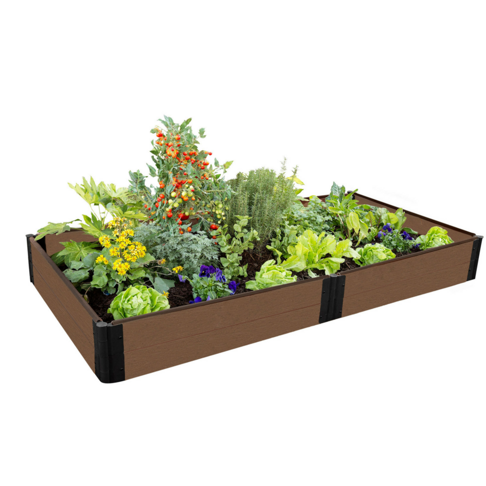 Uptown Brown Raised Garden Bed 4' X 8' X 11” – 1” Profile. Picture 6