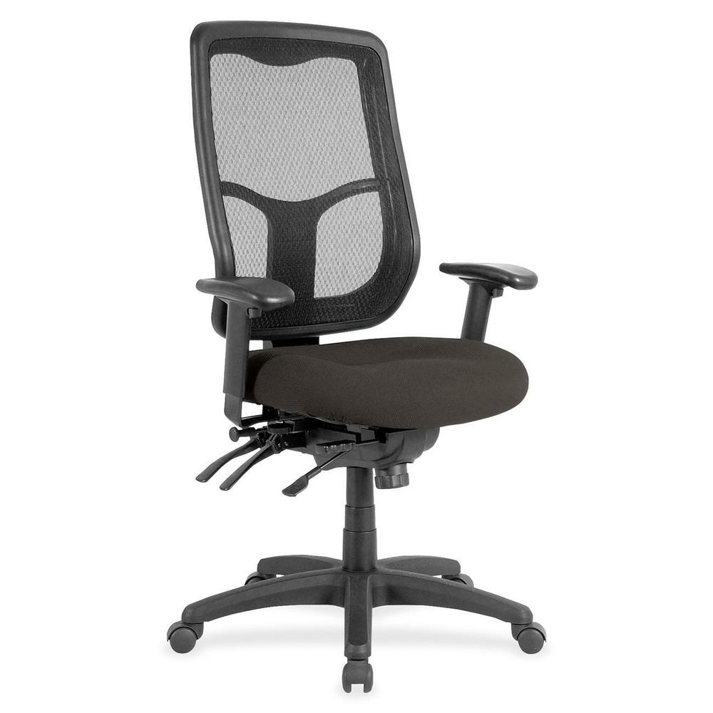 Eurotech Apollo High Back Multi-funtion Task Chair - Metal Fabric Seat - 5-star Base - 1 Each. Picture 1