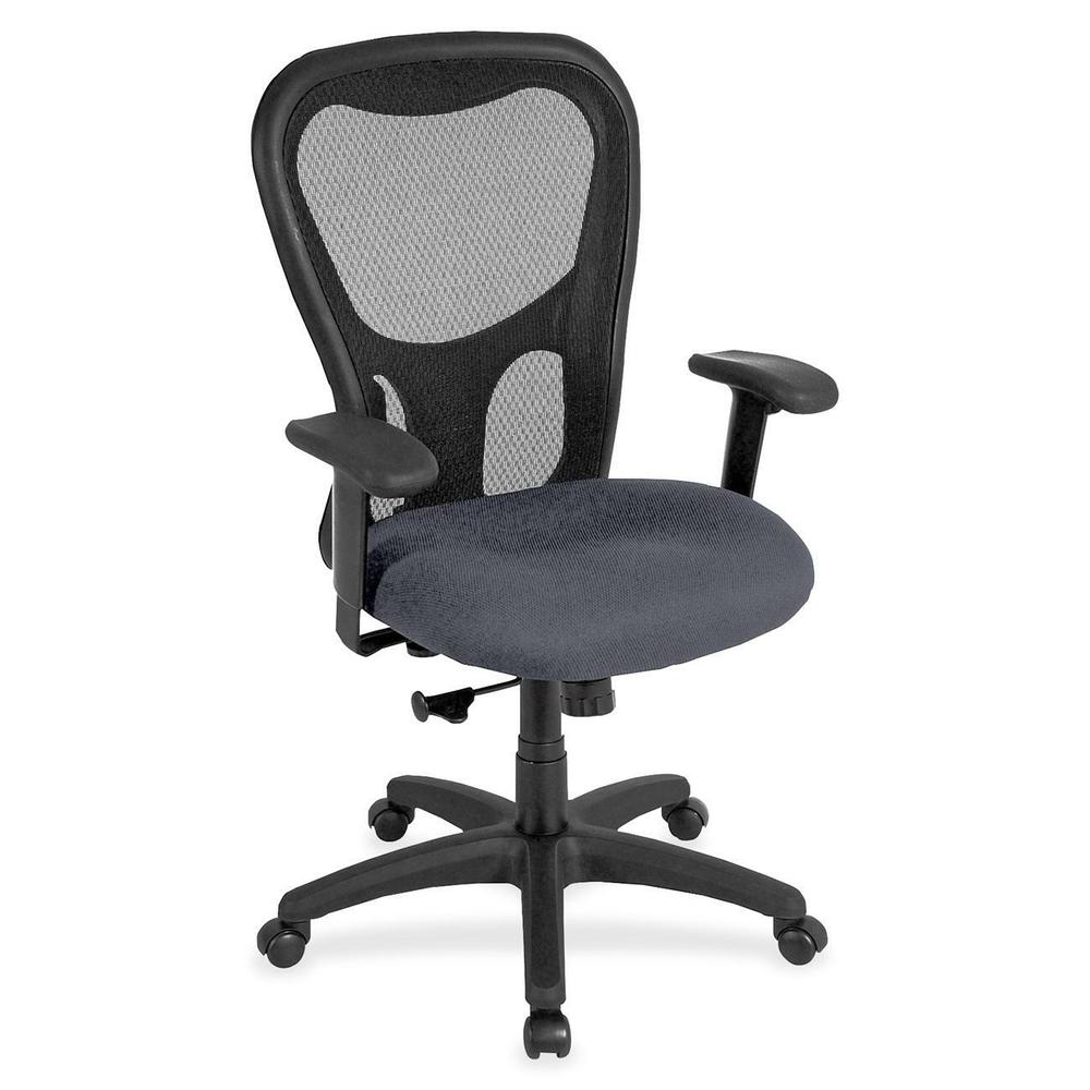 Eurotech Apollo Highback MM9500 - Chambray Fabric Seat - 5-star Base - 1 Each. The main picture.