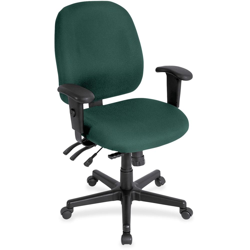 Eurotech 4x4 498SL Task Chair - Chive Fabric Seat - Chive Fabric Back - 5-star Base - 1 Each. Picture 1